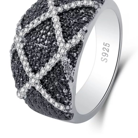 NEW 925 Sterling Silver ring maxi wide 7;8;9 - Picture 2 of 8